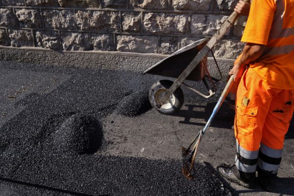 Porous Paving Installation in Lake Elsinore